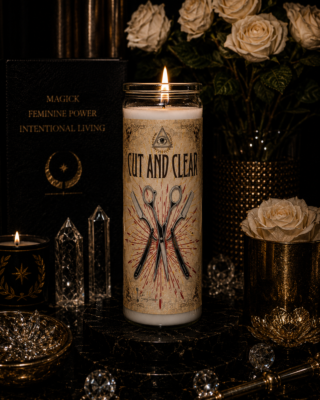 Cut And Clear Ritual Candle