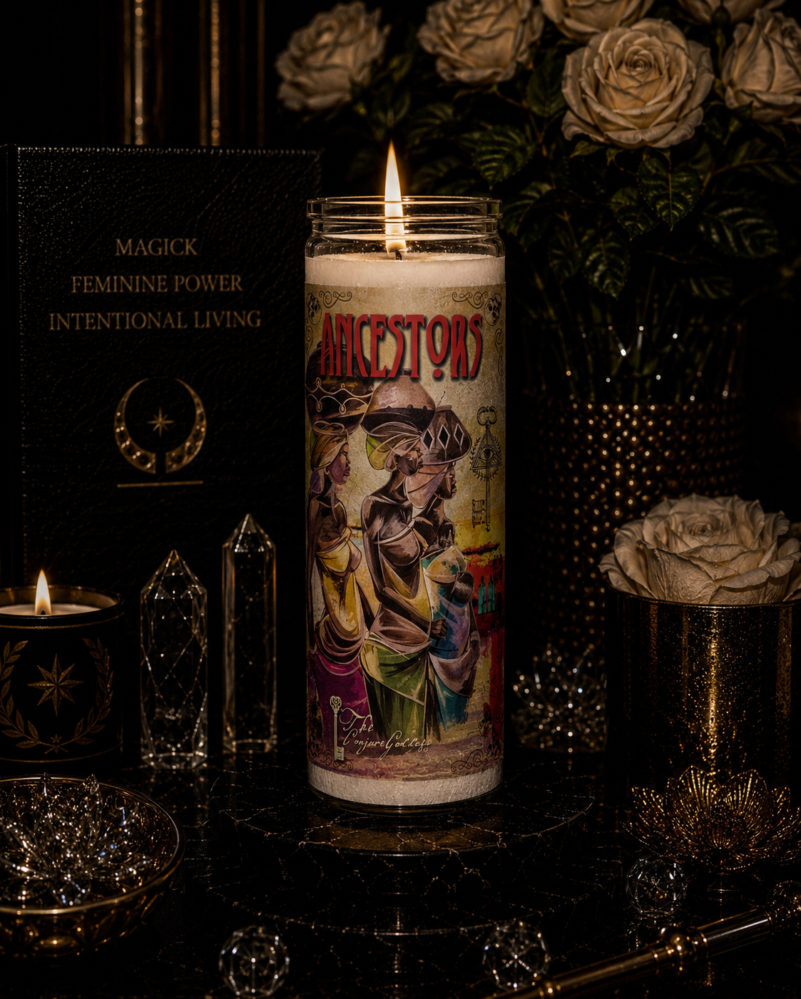 Ancestors Ritual Candle