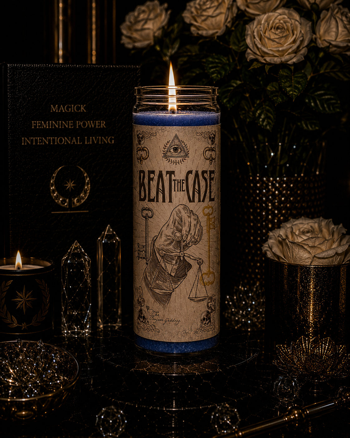 Beat The Case Ritual Candle