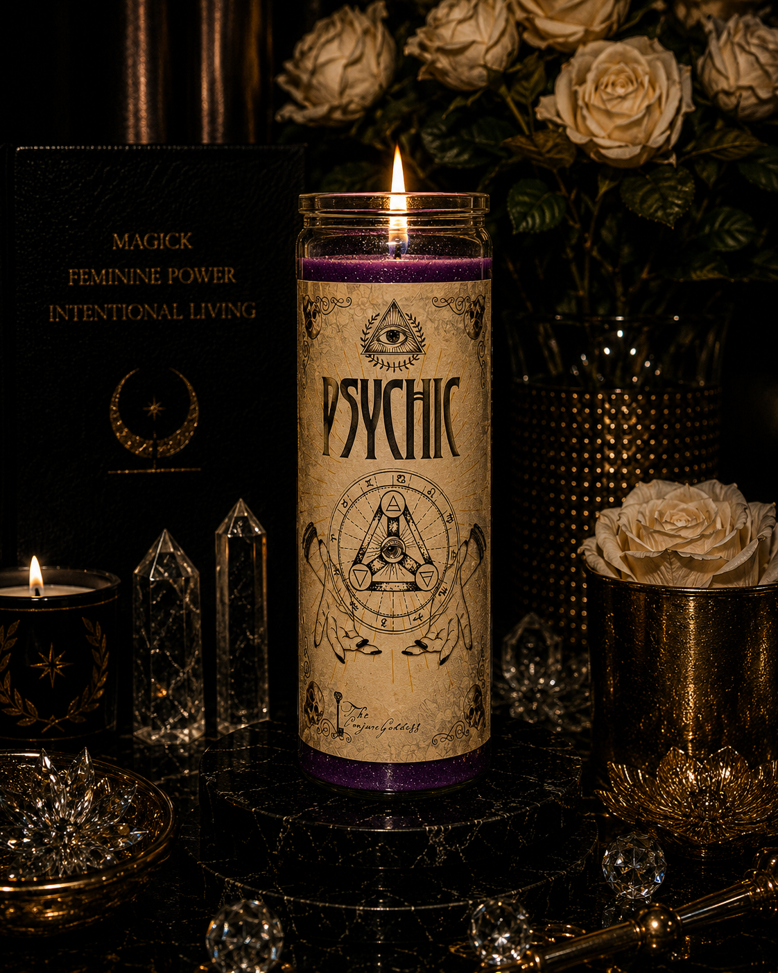 Psychic Ritual Candle